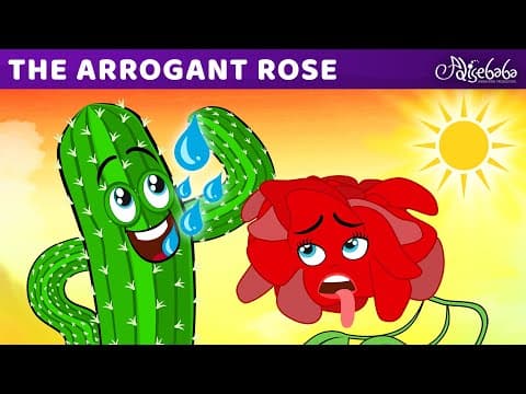 The Arrogant Rose-Bedtime Stories for Kids in English-Fairy Tales