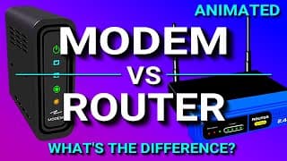Modem vs Router | Whats the difference