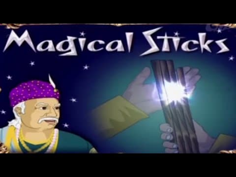 Akbar and Birbal stories | Magical Sticks | Animated Story