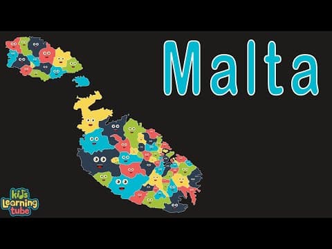 Malta Geography  The Country of Malta Geography