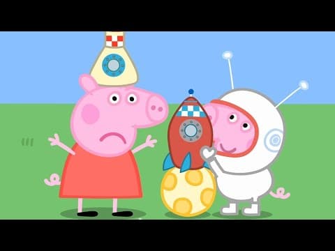 A Trip to the Moon and Grandpa at the Playground 🐷🚀 Peppa Pig Full Episodes
