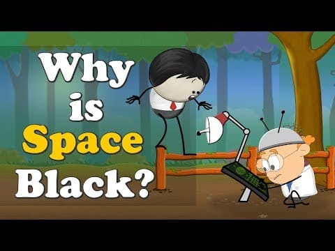 Why is Space Black? + more videos | #aumsum #kids #science #education #children