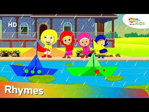 Our Boat (Naav Hamari) Rhyme in Telugu | Kids Nursery Rhymes | Shemaroo Kids Telugu