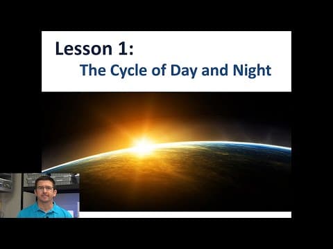 The cycle of day and night