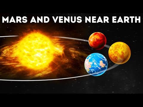 What If Mars and Venus Moved Closer to Earth