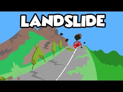 What is a landslide and what causes it - landslide