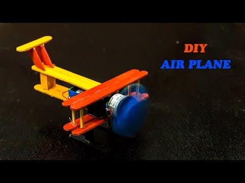Diy AirPlane - How To Make AirPlane