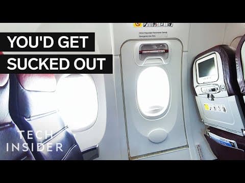 Why You Cant Open An Airplane Door Mid-Flight