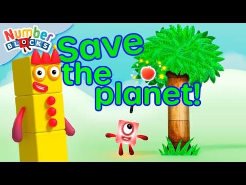 Save the Planet | Counting numbers Earth Day Special for Kids | Learn to Count 123