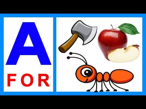 Kids Learning Videos Preschool-Learn ABC For Kids-Alphabets For Kids-Kids A to Z Reading