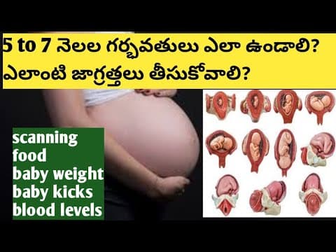 5 to 7 months pregnancy caring tips