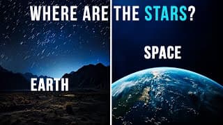 Why Can't You See The Stars In Space