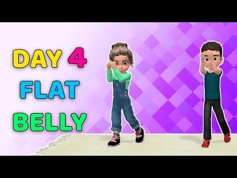 Lose Belly Fat | 5-Day Weight Loss Exercise For Kids