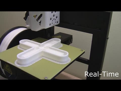 3D Printing Demo: Printing a Mold for a Soft Robot Gripper - YouTube