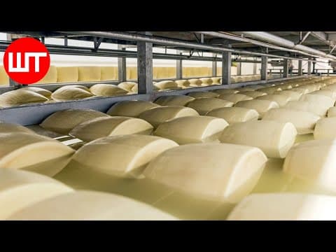 Modern Cheese Making Process That Youve Never Seen Before | Food Factory