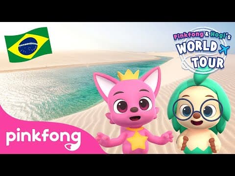 Pinkfong and Hogi visit Brazil