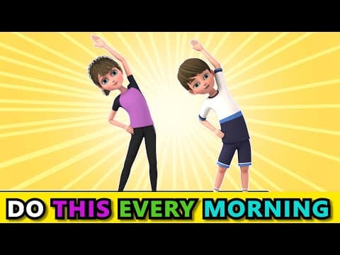 DO THIS EVERY MORNING - 5 BEST EXERCISES FOR KIDS | Kids Exercise