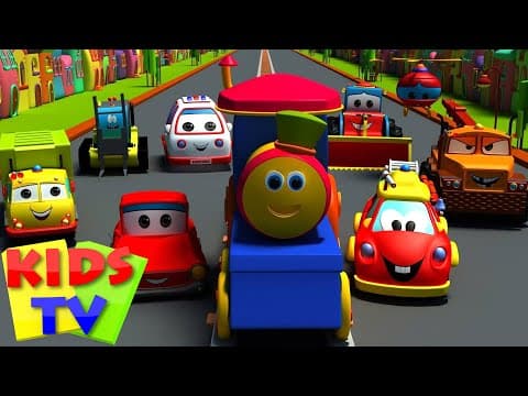Transport Adventure-Transport Train for kids-Kids train-Bob the Train-Songs for kids