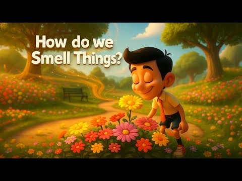 How do we Smell Things? | #aumsum #kids #education #science