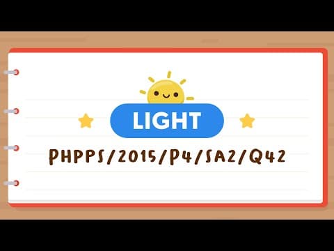 PSLE SCIENCE MADE SIMPLE EP107 | Light | How Does Light Travel From The Lamp Post To The Eyes?