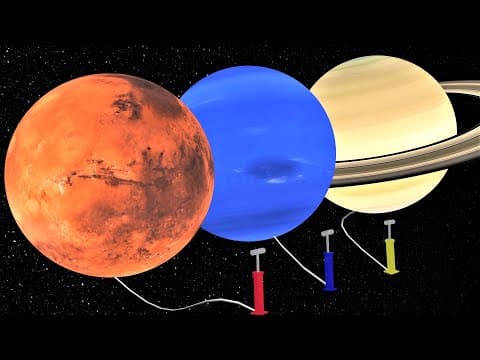 Solar System Video for kids | Saturn, Mars and Neptune | Educational Video for Children