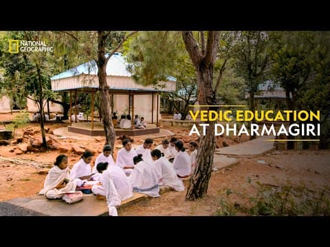 Vedic Education at Dharmagiri | National Geographic