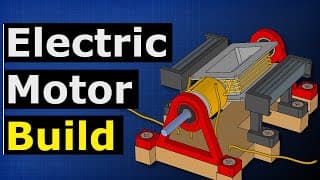 Electric Motor Build |Make a simple electric motor