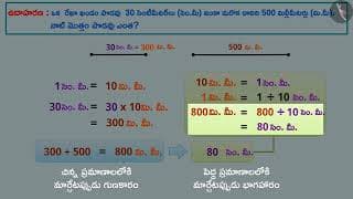 ప్రమాణాల మార్పిడి | Part 1/1 | Conversion of units