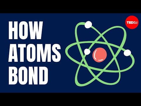 How atoms bond-george zaidan and charles morton