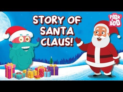 Story of santa claus - best learning videos for kids - dr binocs