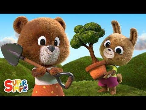 And The Green Grass Grew | Kids Songs | Super Simple Songs