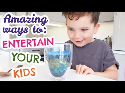 10 AMAZING WAYS TO ENTERTAIN YOUR KIDS 3+ YEARS | HOW TO ENTERTAIN YOUR CHILDREN | Emily Norris
