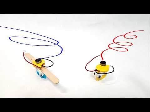 Bristlebot Motion Tracking | Science Project - YouTube