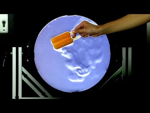 The schlieren effect - amazing demonstration!