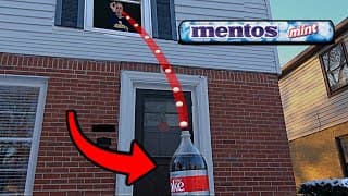 Insane Coke and Mentos Trick Shot|Thats Amazing