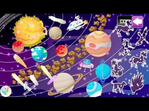 Amazing Solar system in Universe