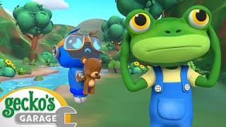 Geckos Garage Blue is Lost | Cartoons For Kids | Toddler Fun Learning