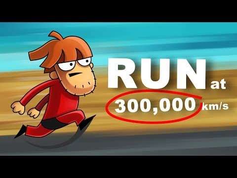 What If You Run At The Speed of Light ?