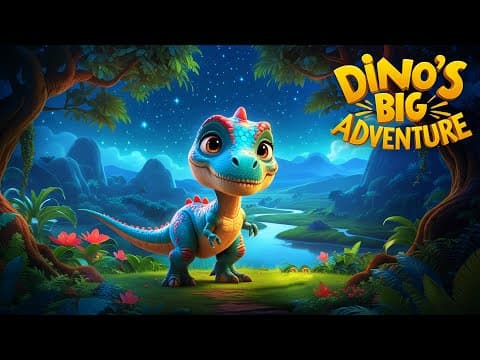Fun Dinosaur Story for Kidsπ¦ | English Moral Stories | Bedtime Stories