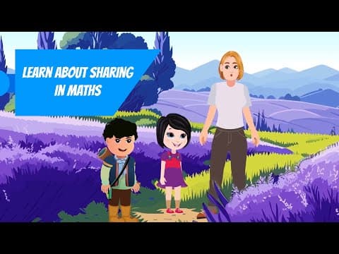 Sharing in Maths | Learning to Divide for Kids 🍎➗
