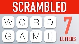 Scrambled Word Games | Guess the Word Game