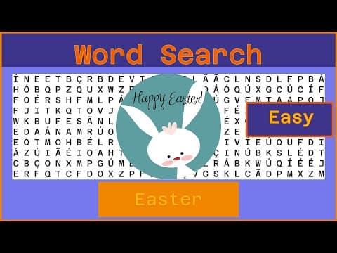 Word Search - Challenge  Ep448