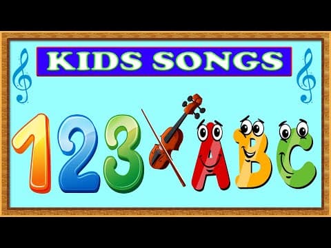 Kids vocabulary words - flashcards vocabulary - baby's first words - kids learning