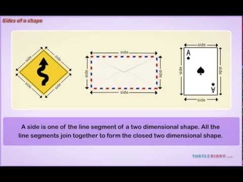 Number of Sides of Every Shape! Math for Kids