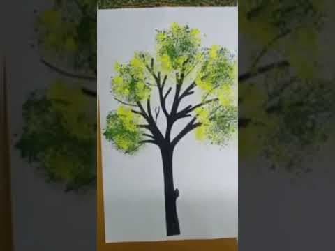 Tree Painting - Easy Painting Ideas for Kids