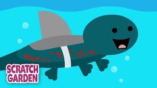 The Baby Shark Song| Baby Shark Alternate Version | Scratch Garden