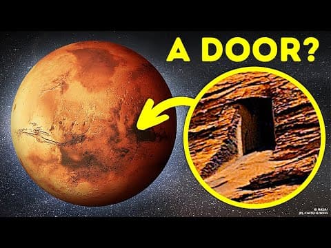 New Photos of Mars, And They Found a Door