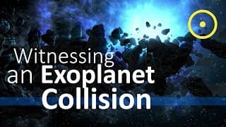 Astronomers Watch Distant Exoplanet Collision