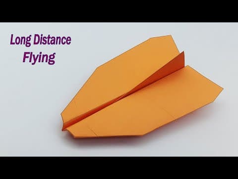 How To Fold An Paper Airplane Top and Best Paper Planes in the World  The Plane Can Fly