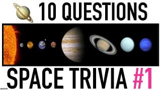 Astronomy And Space Trivia Quiz